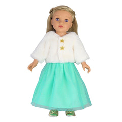 Heless - Dolls - Yuki Doll Set - Plush Jacket and Tulle Skirt - 3+ Yrs