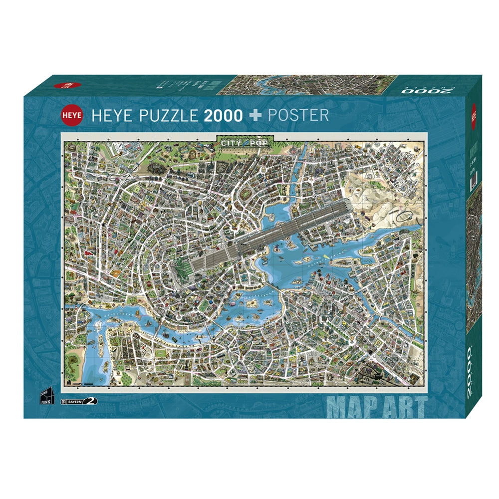 Heya - Puzzle City of Pop online kaufen - Puzzle Age: +14 - HEY29844