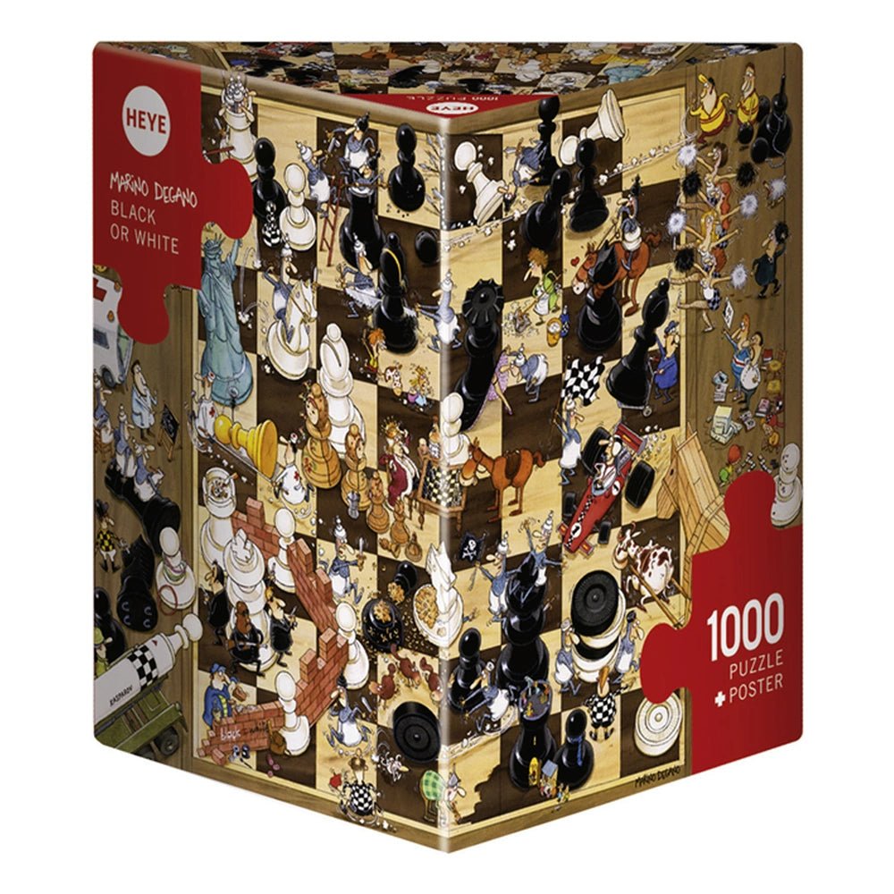 Heye - Black or White Puzzle - Puzzles - +14 - HEY08793