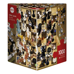 Heye - Black or White Puzzle - Puzzles - +14 - HEY08793