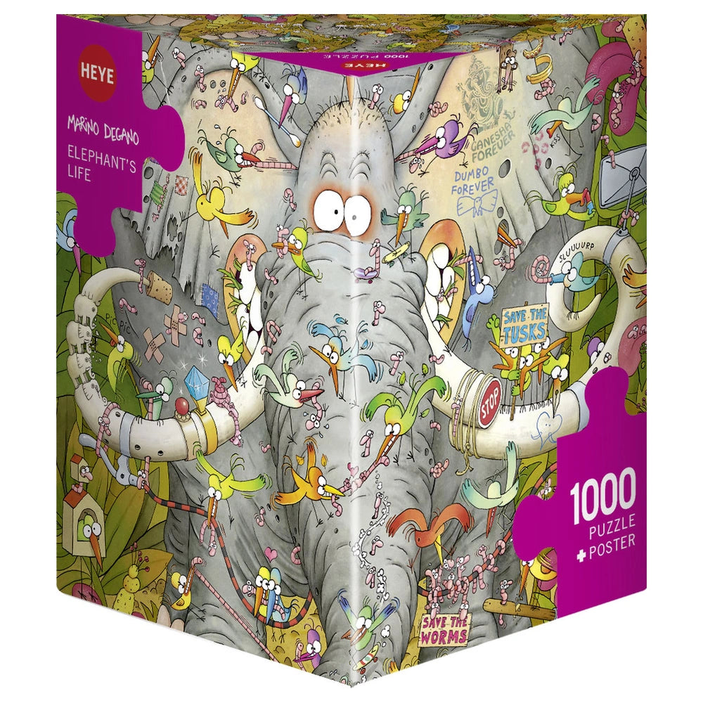 Heye - Elephant's Life - Puzzles - 14+ - HEY29921