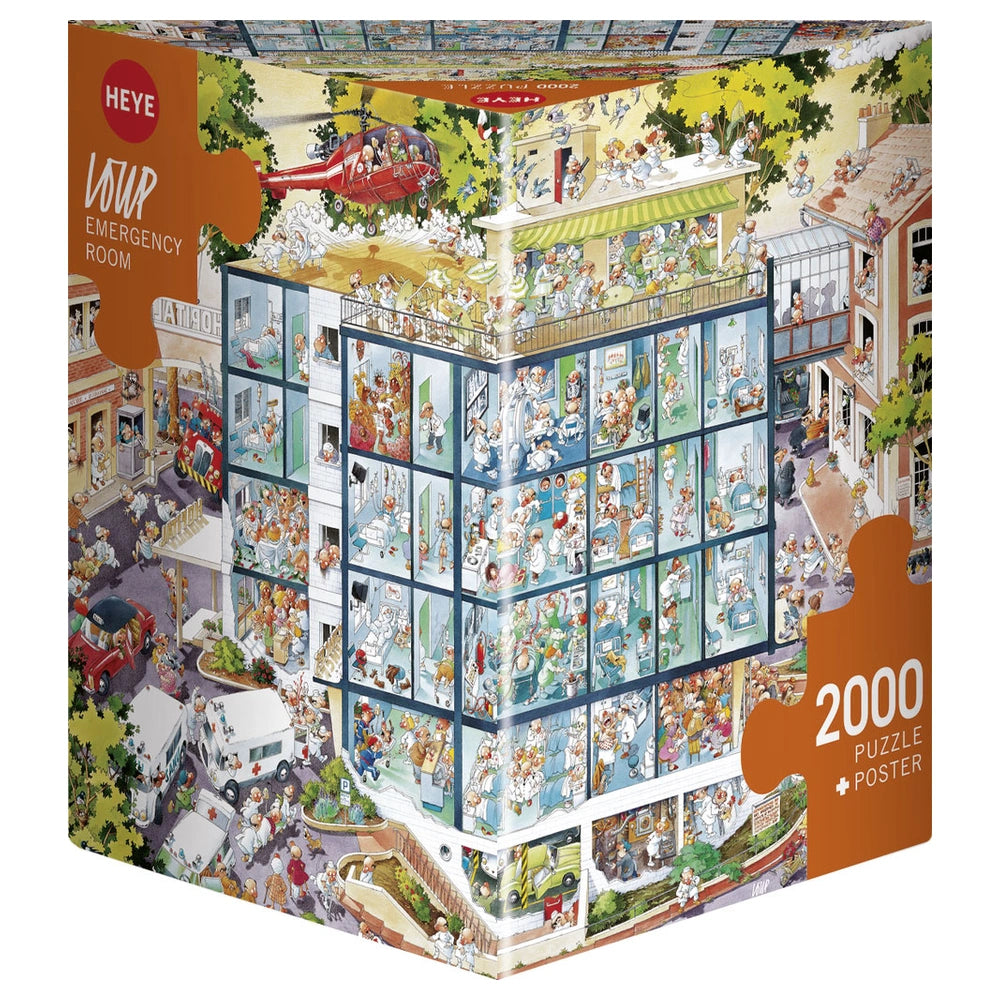 Heye - Puzzle Emergency Room online kaufen - JeanJaques Loup - Puzzle Age: +14 - HEY25784