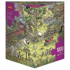Heye - Puzzle Aventures au Jardin - Puzzles - +14 - HEY29933