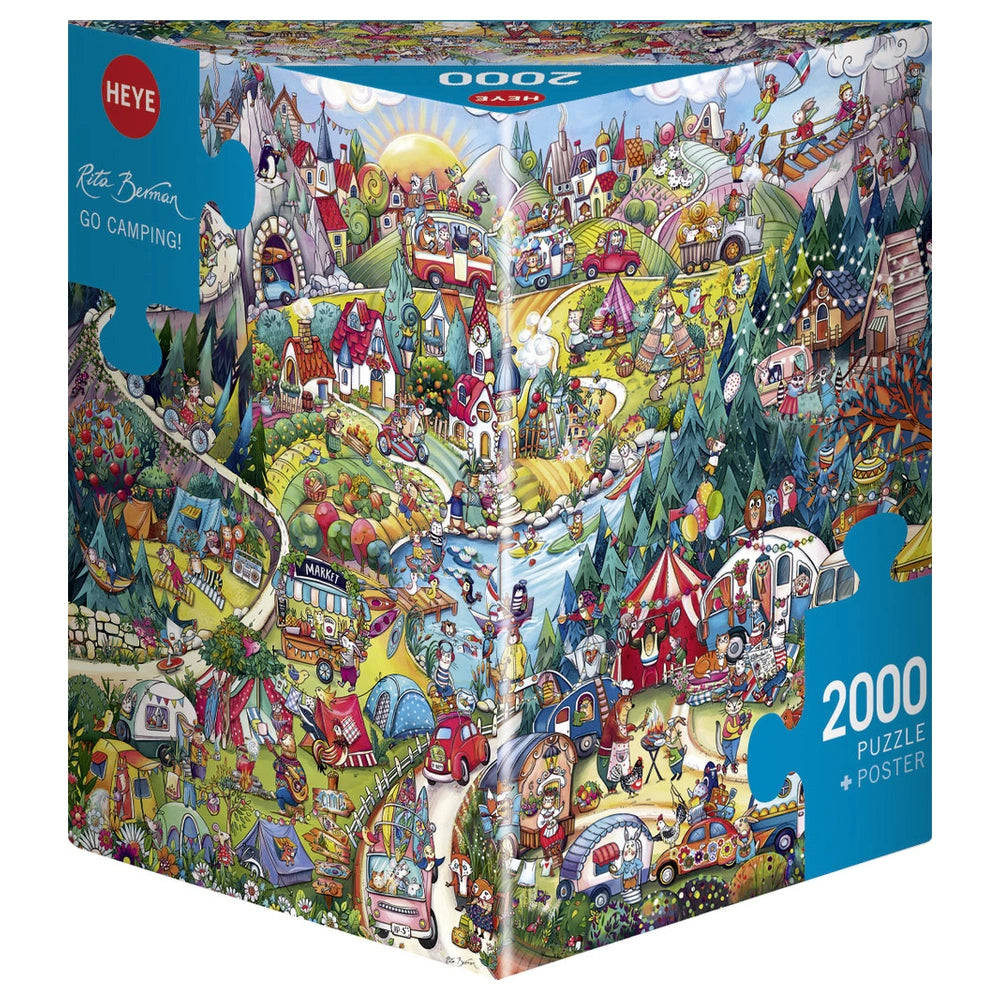 Heye - Go Camping! - Puzzles - +14 - HEY29930