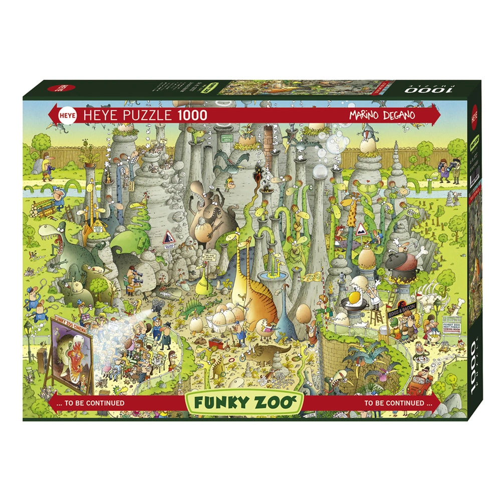 Heye - Puzzle Habitat Jurassique - Puzzles - +14 - HEY29727