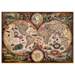Heye - Puzzle del Mundo Vintage - Puzzles - +14 - HEY29666