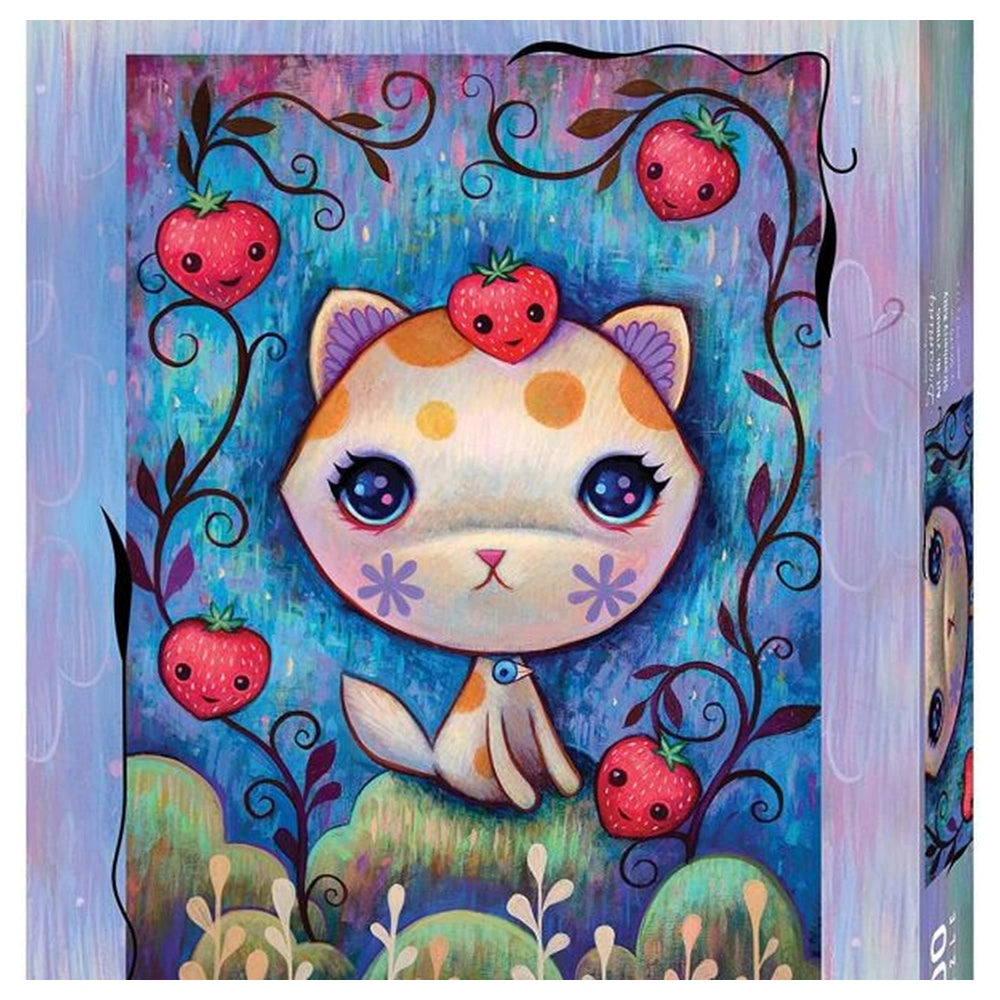 Heye - Strawberry Kitty Dreaming - Jeremiah Ketner - Puzzle Age: +14 - HEY29895