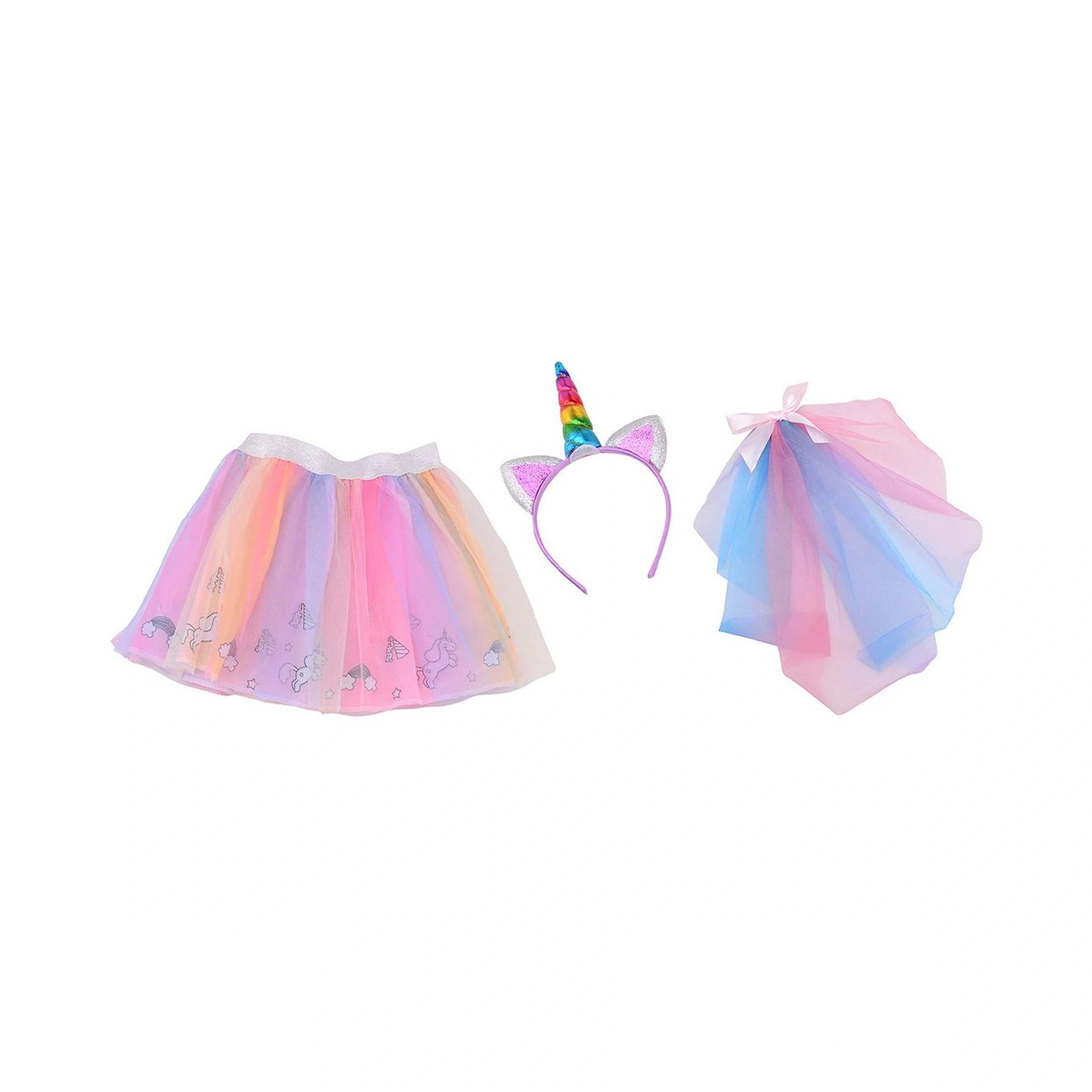 Johntoy - Unicorn Dress Up Set 3 Pcs Pack - Pretend Professions & Role Playing