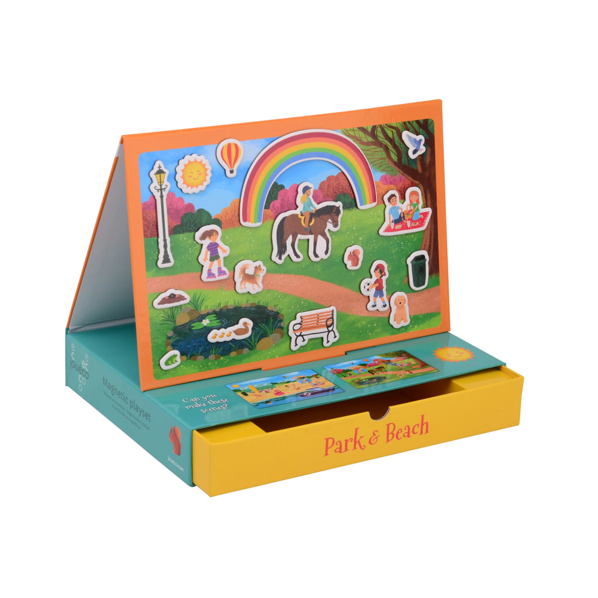 Johntoy - Wooden Magnetic Playset - Educational Toys