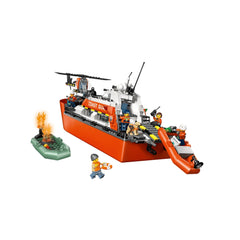 LEGO - City - Coast Guard Rescue Boat & Helicopter - Construction Set Toys - 60504