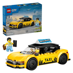 LEGO - City - Yellow Taxi - Construction Set Toys - 60487