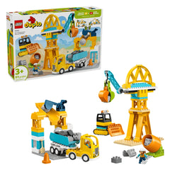 LEGO - DUPLO 3 in 1 Baustelle und Fahrzeuge - Konstruktionsspielzeug