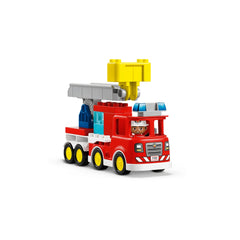LEGO - Camion de pompier DUPLO avec tuyau et pompier - Jouets de construction