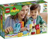 DUPLO LEGO My First Alphabet Truck Toy for Toddlers 1 .5 Year Old, Learning Letters Bricks, Preschool Education (36 Pieces)  - Mod: 10915
