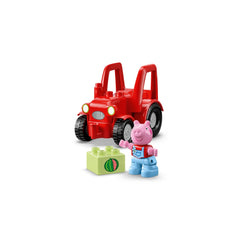 LEGO - Bau Set - DUPLO Peppa Pig Traktor - 18+ Monate - 18 Teile