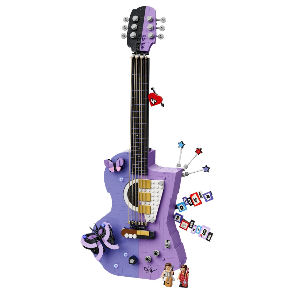 LEGO - Editions Olivia Rodrigo's Dual Guitar - Construction Set Toys 1228 Pcs Age +14 - 43031