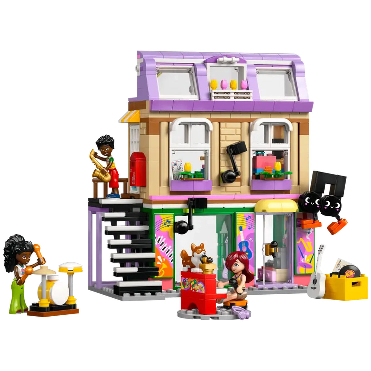 LEGO Friends - Music Store & Apartment - Construction Set Toys