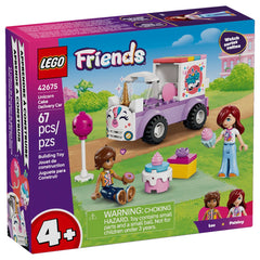 LEGO - Friends - Unicorn Cake Delivery Car - Construction Set Toys - 42675