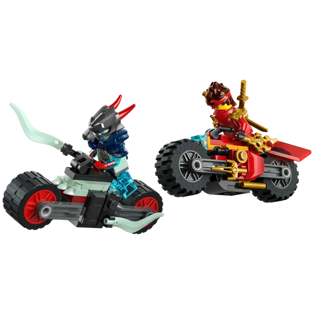 LEGO - Kai's Motorfiets Snelheidsrace - Actie & Speelgoedfiguren
