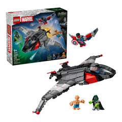 LEGO - Marvel Avengers Doomsday Quinjet - Construction Set Toys 433 Pcs Age +9 - 76347