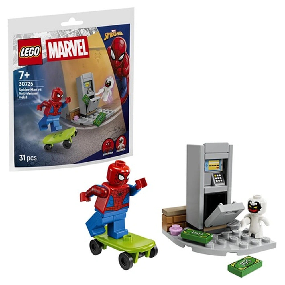 LEGO - Marvel - Spider-Man vs. Anti-Venom Heist - Construction Set Toys - 30725