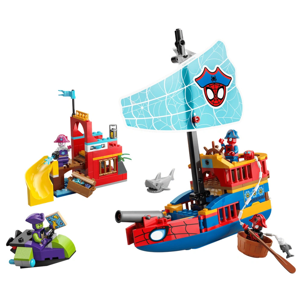 LEGO - Marvel Team Spidey Pirate Ship - Construction Set Toys - 11208