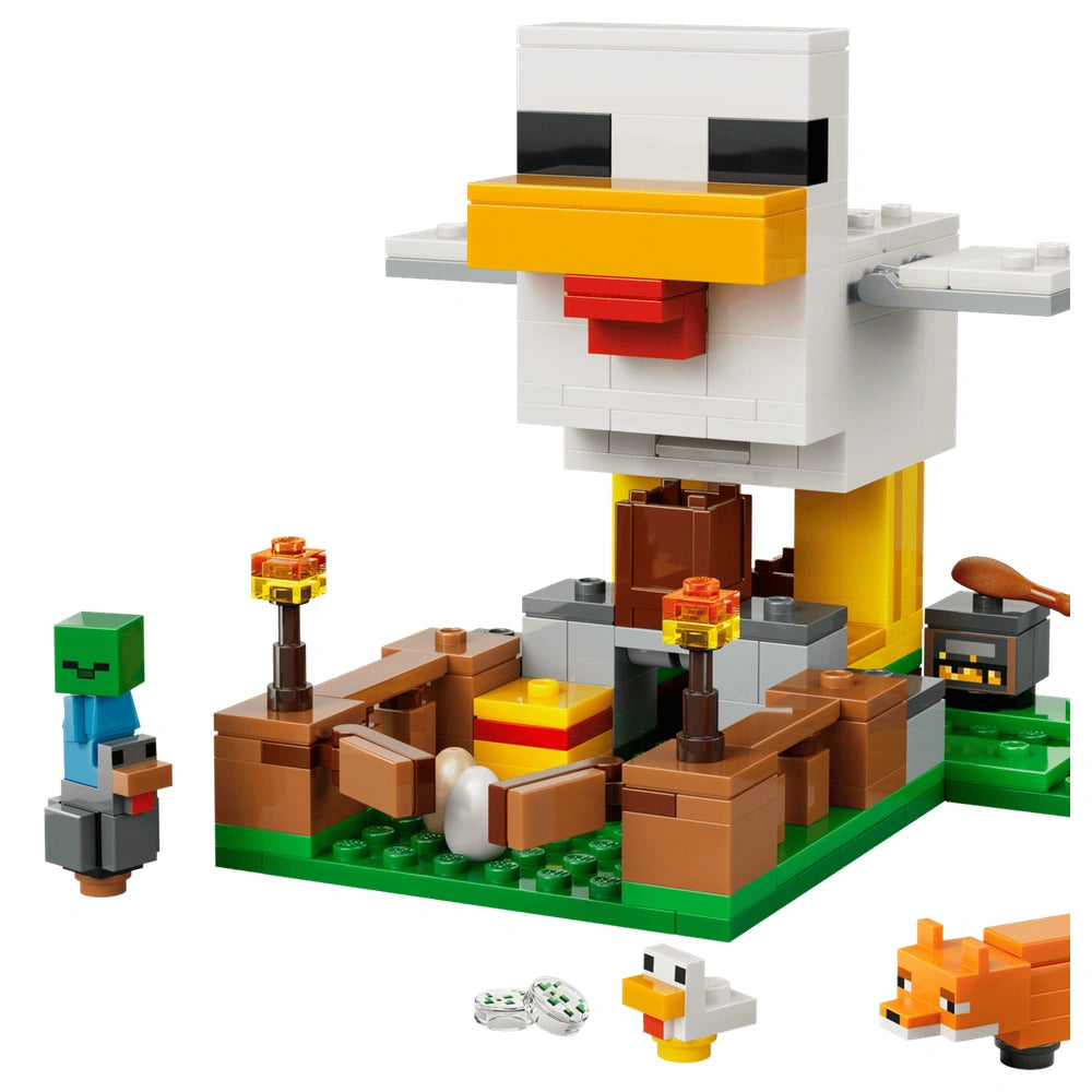 LEGO - Minecraft - Chicken Farm - Construction Set Toys - 21585