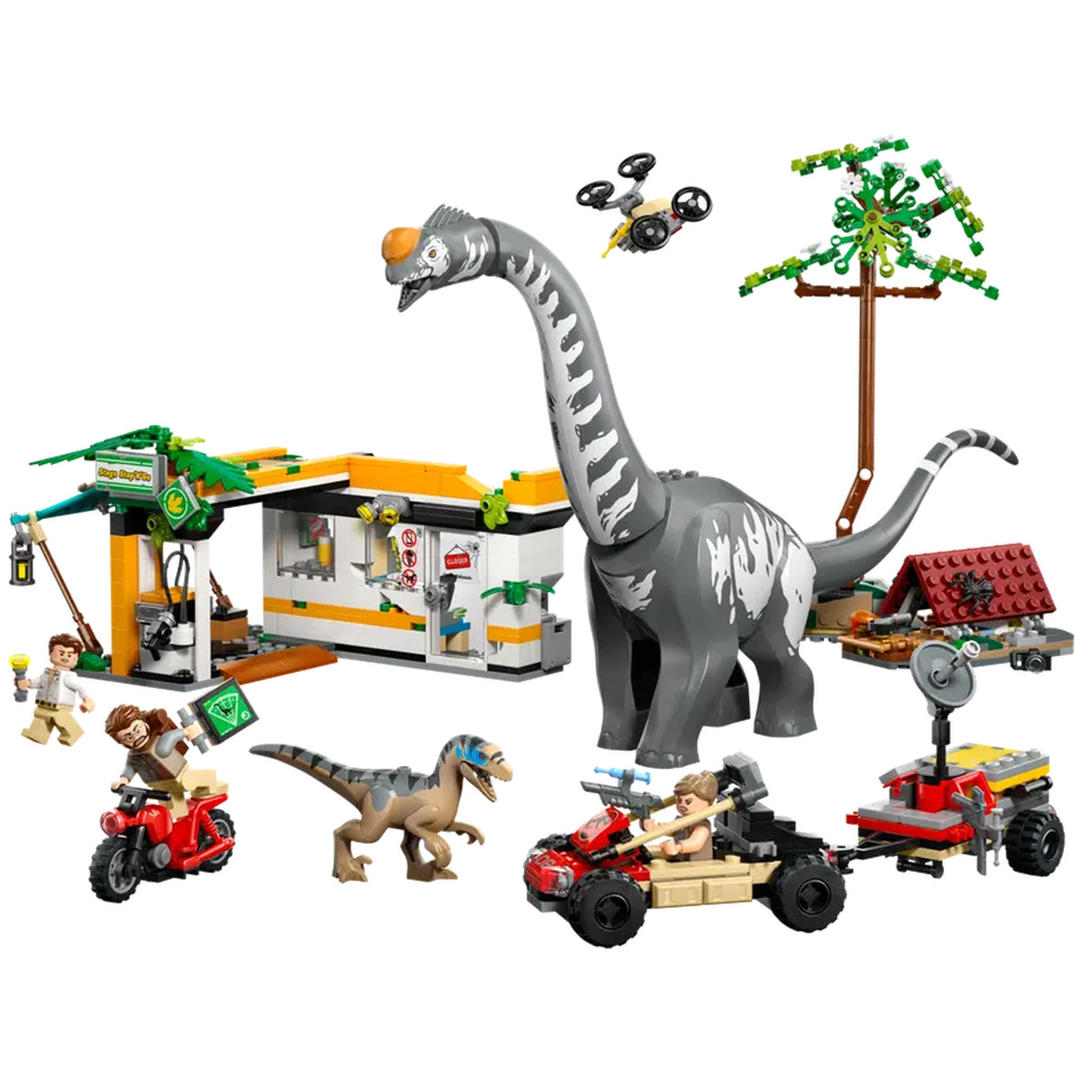 LEGO - Raptor & Titanosaurus Tracking Mission - Action & Toy Figures