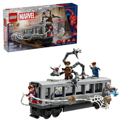 LEGO - Spider-Man vs Doc Ock Subway Train Scene - Action & Toy Figures
