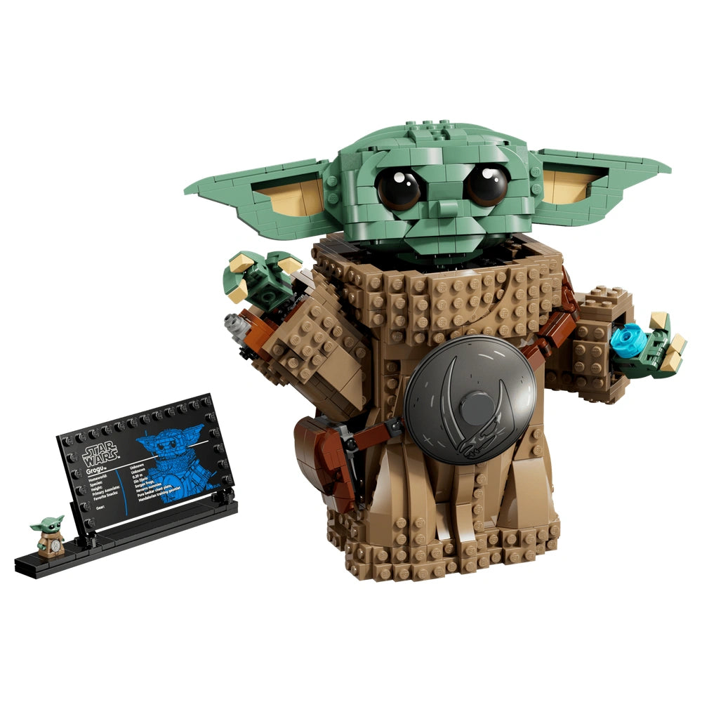 LEGO Star Wars Grogu Mandalorian Apprentice (75446) - 1200-Piece Posable Figure - Age: +10 - Construction Set Toys