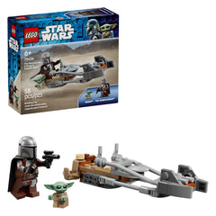 LEGO - Star Wars The Mandalorian Grogu's Speeder Bike - Bouwset Speelgoed