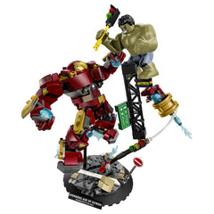 LEGO - Marvel Epische Schlacht Hulkbuster gegen den Hulk - Konstruktionsspielzeug