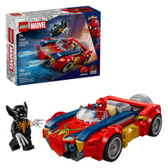 LEGO - Super Heroes Spider-Man Auto gegen Venomisierten Wolverine - Konstruktionsspielzeug