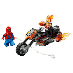 LEGO - Super Héros Spider-Man contre Ghost Rider Moto - Jouets de construction