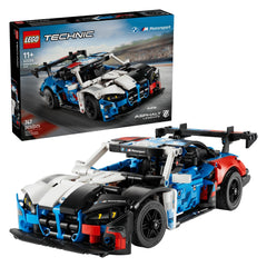 LEGO - Bouwset - BMW M4 GT3 EVO Raceauto - 10 Jaar - Geavanceerde Bouwset