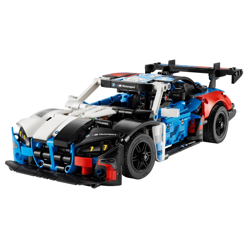 LEGO - Bouwset - BMW M4 GT3 EVO Raceauto - 10 Jaar - Geavanceerde Bouwset