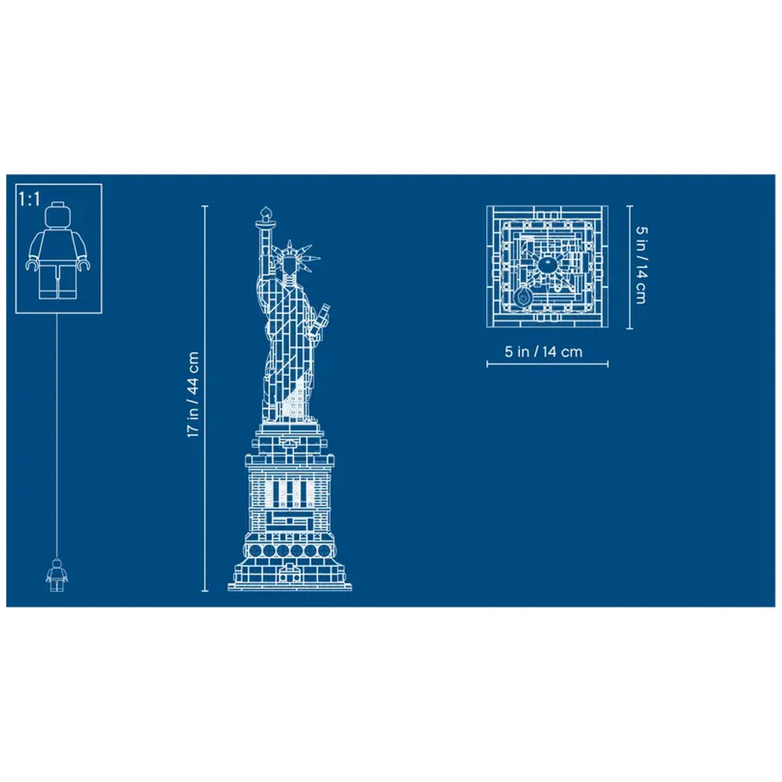 Lego - Architecture - Statue of Liberty - Construction Set Toys