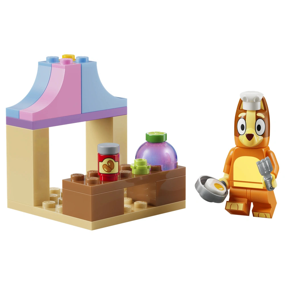 LEGO - Restaurant Chic Bluey - Jouets de Construction - +4 - Jeu Imaginatif - 72030713