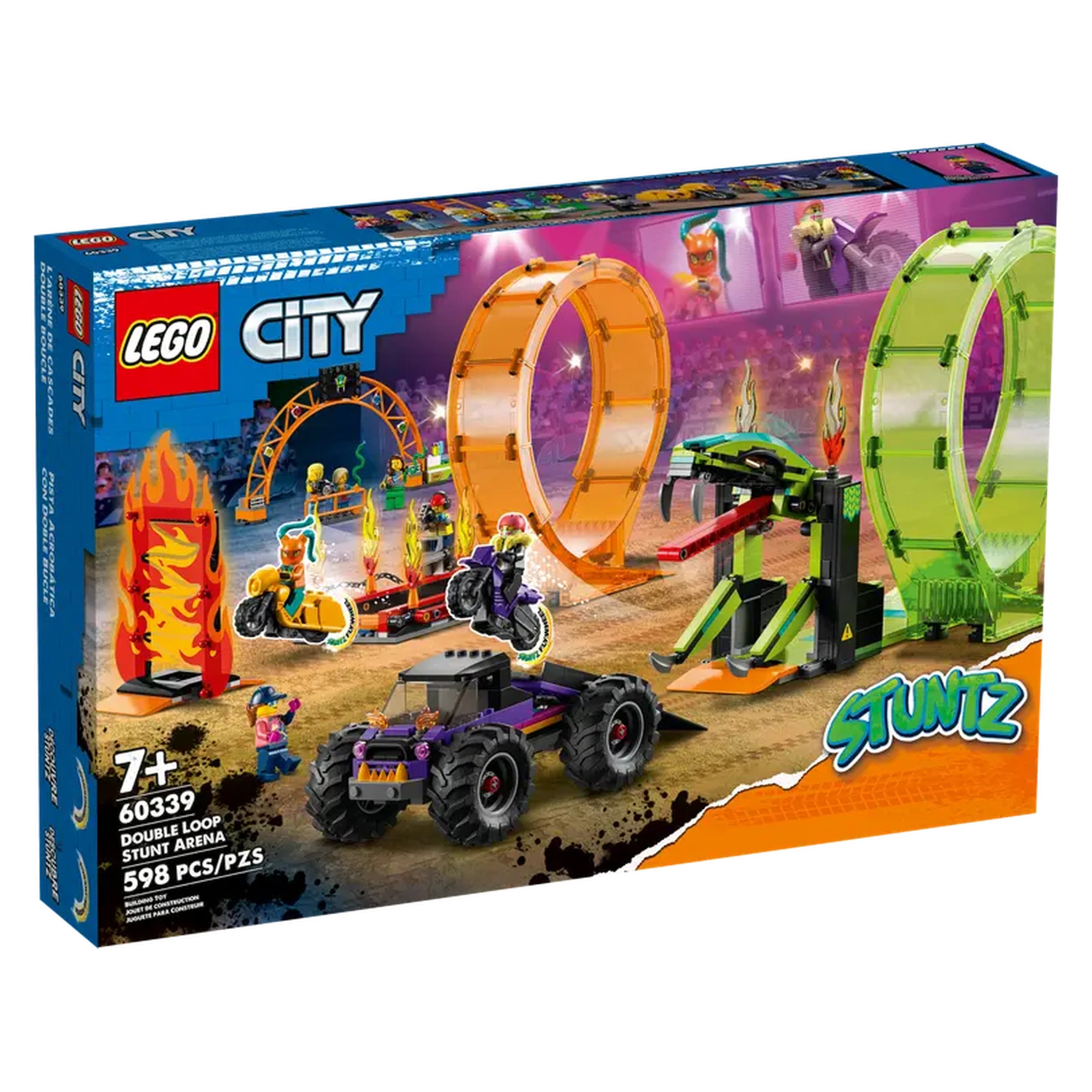 Lego - City - Double Loop Stunt Arena - Construction Set Toys