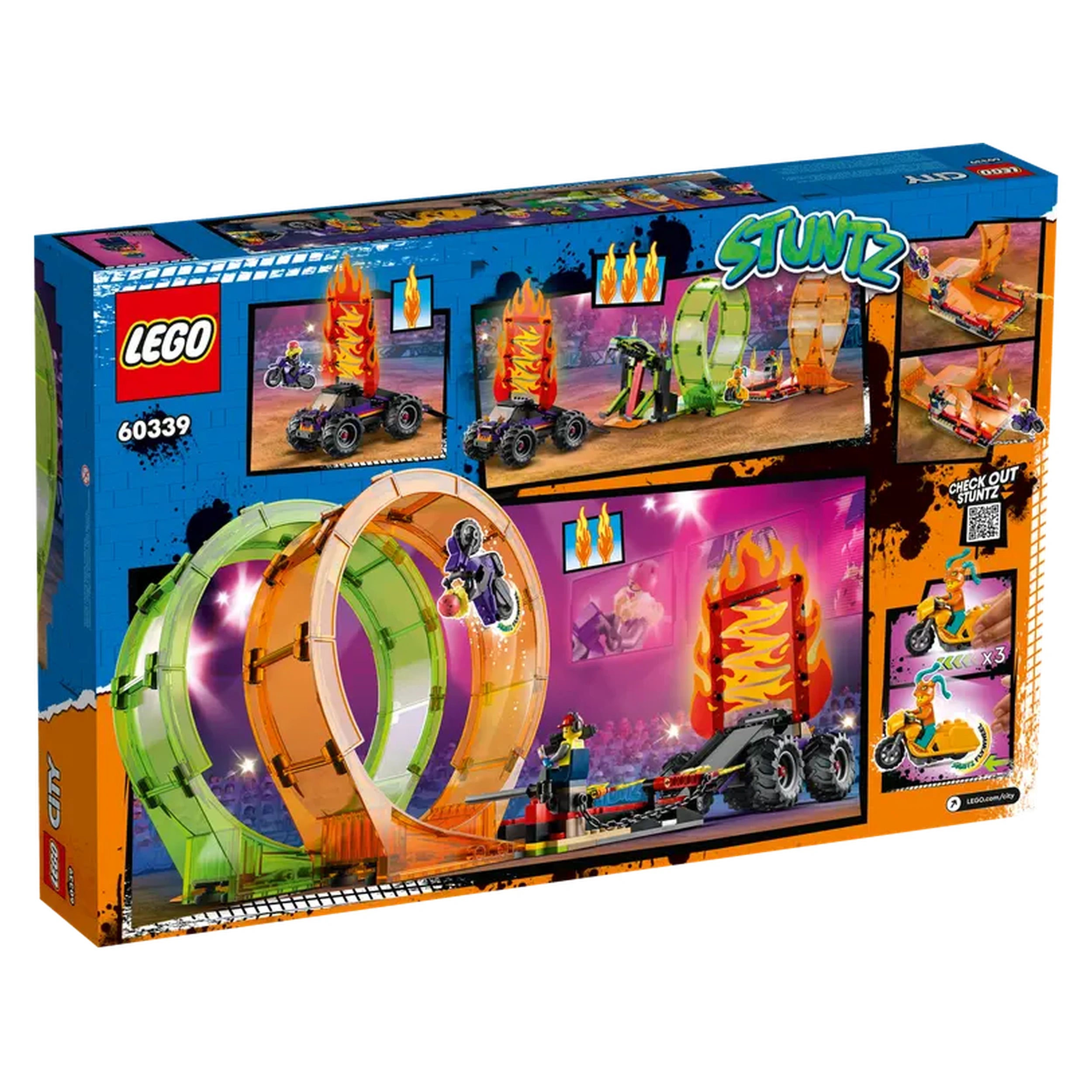 Lego - City - Double Loop Stunt Arena - Construction Set Toys
