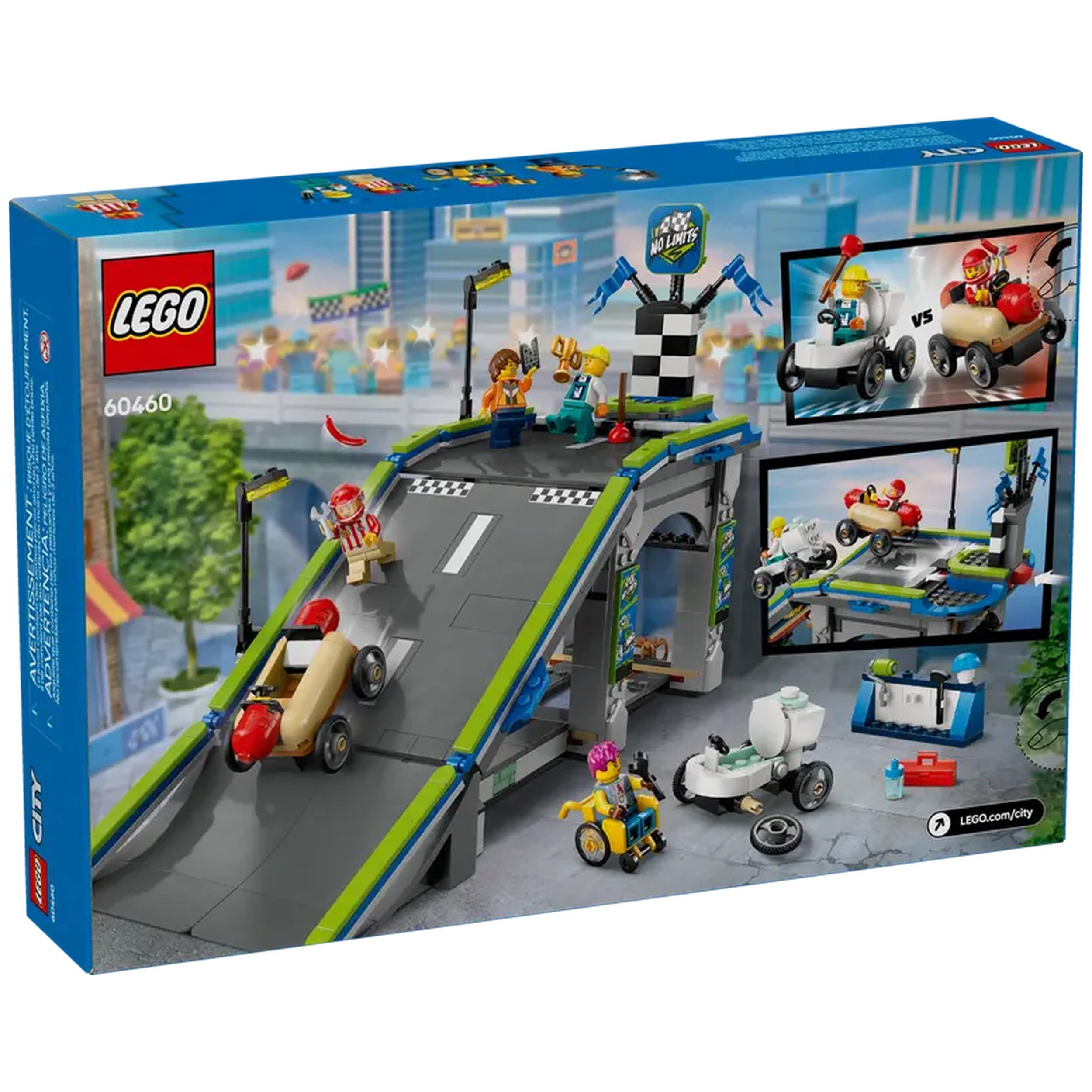 Lego - City - No Limits: Race Car Ramp Track - Construction Set Toys