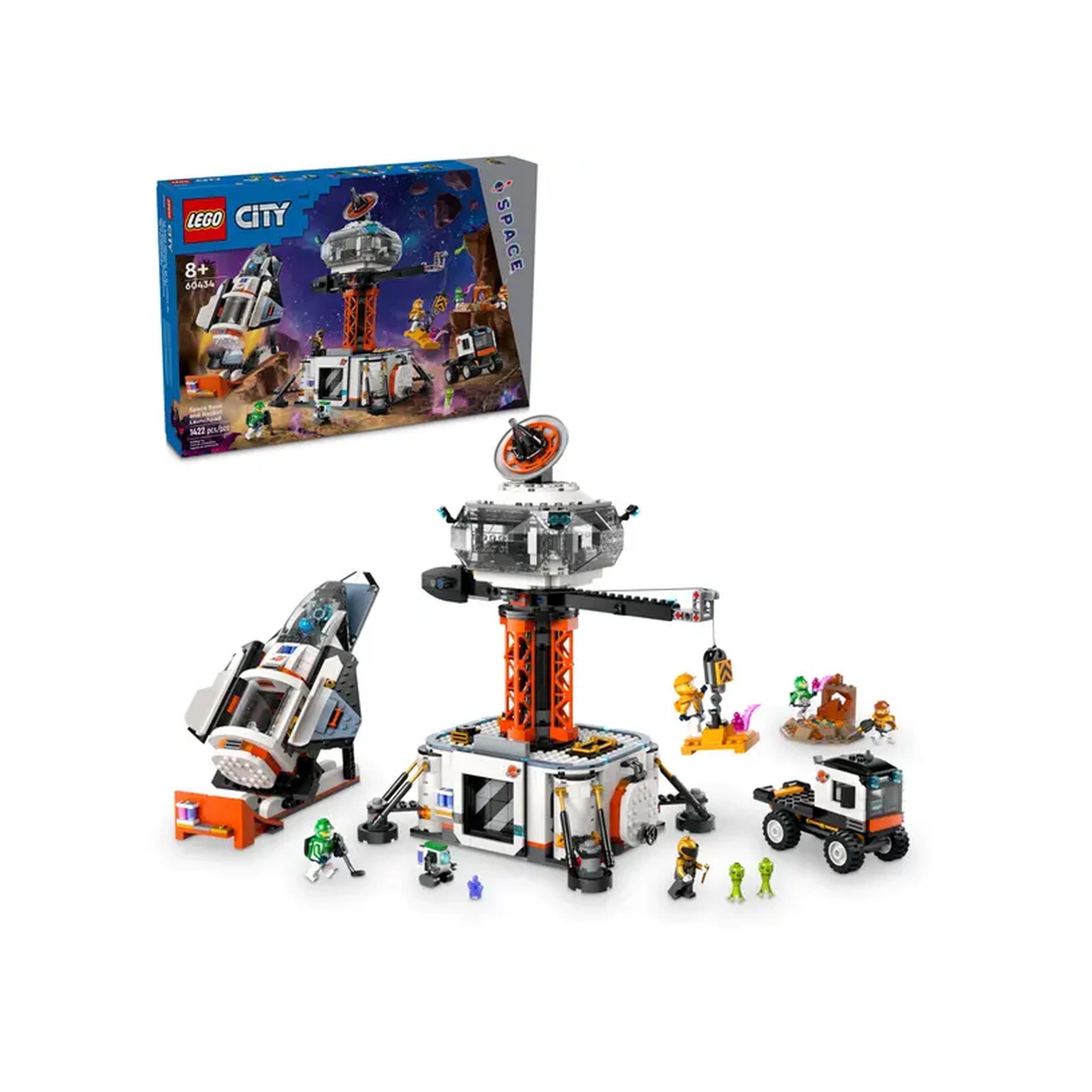 Lego - City - Space Base and Rocket Launchpad - Construction Set Toys