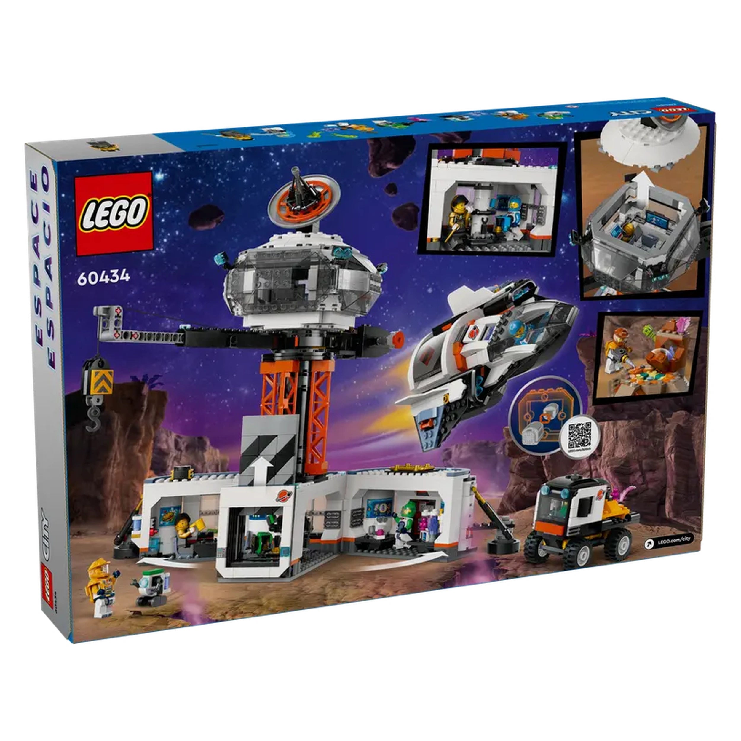 Lego - City - Space Base and Rocket Launchpad - Construction Set Toys