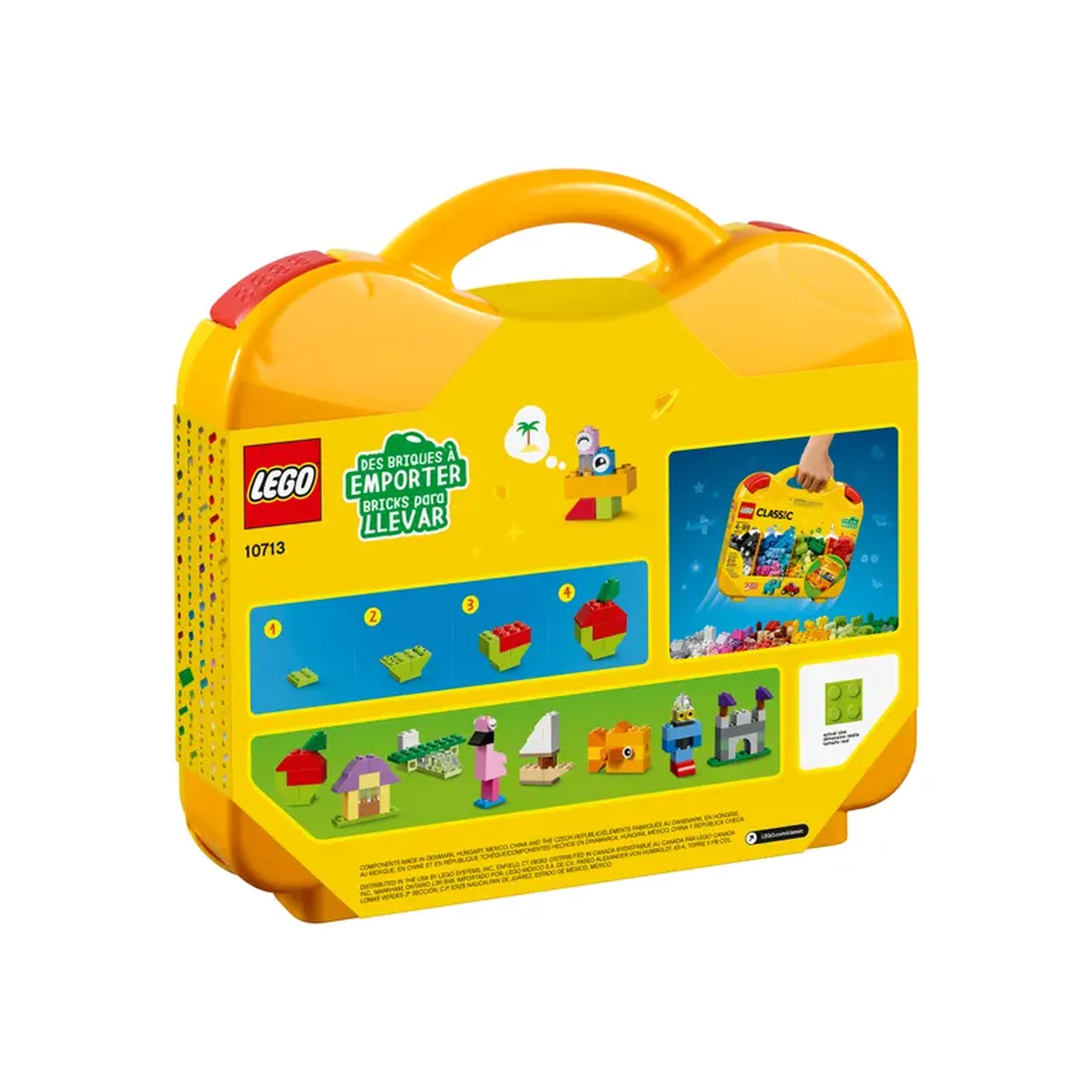 Lego - Classic - Creative Suitcase - Construction Set Toys