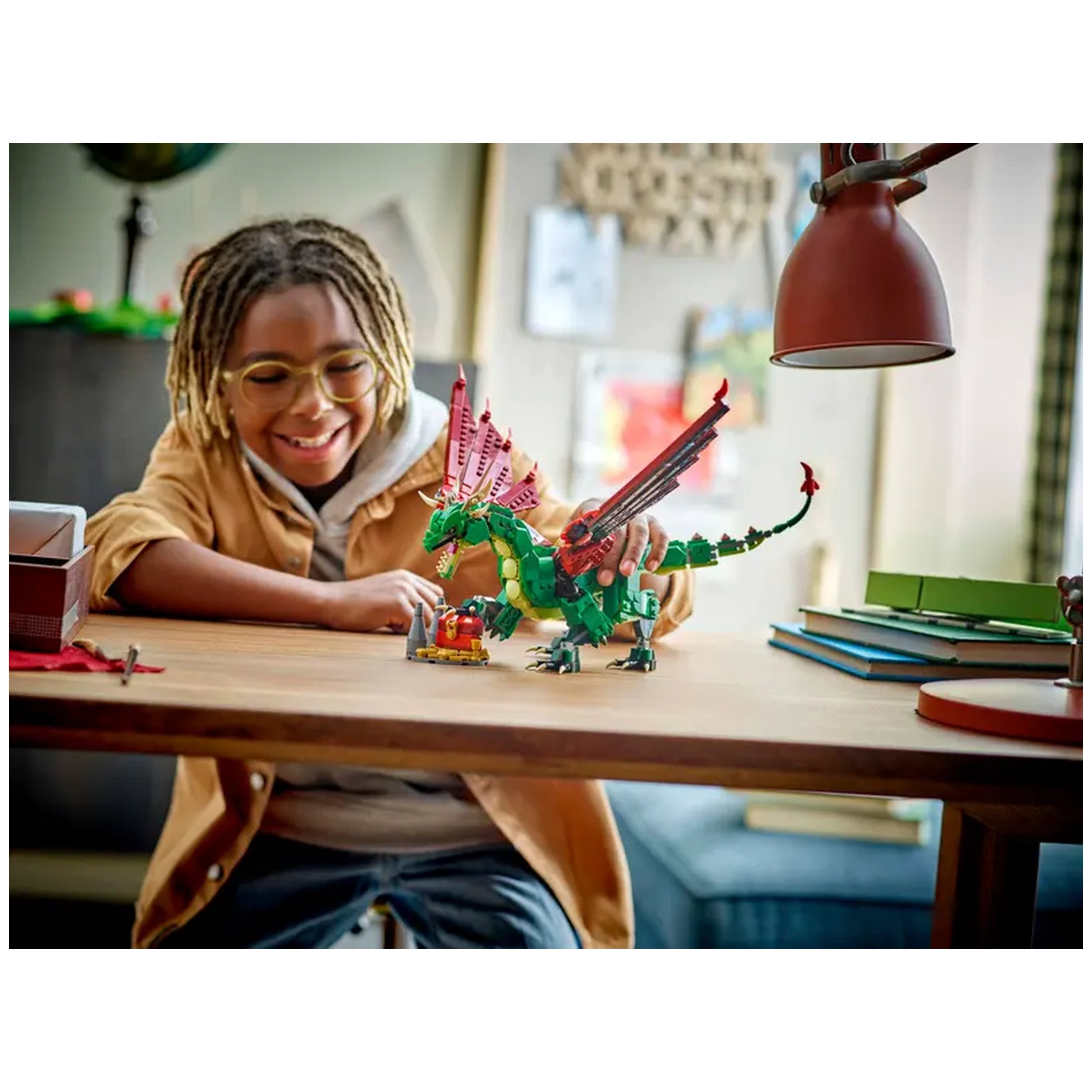 Lego - Creator - Medieval Dragon - Construction Set Toys