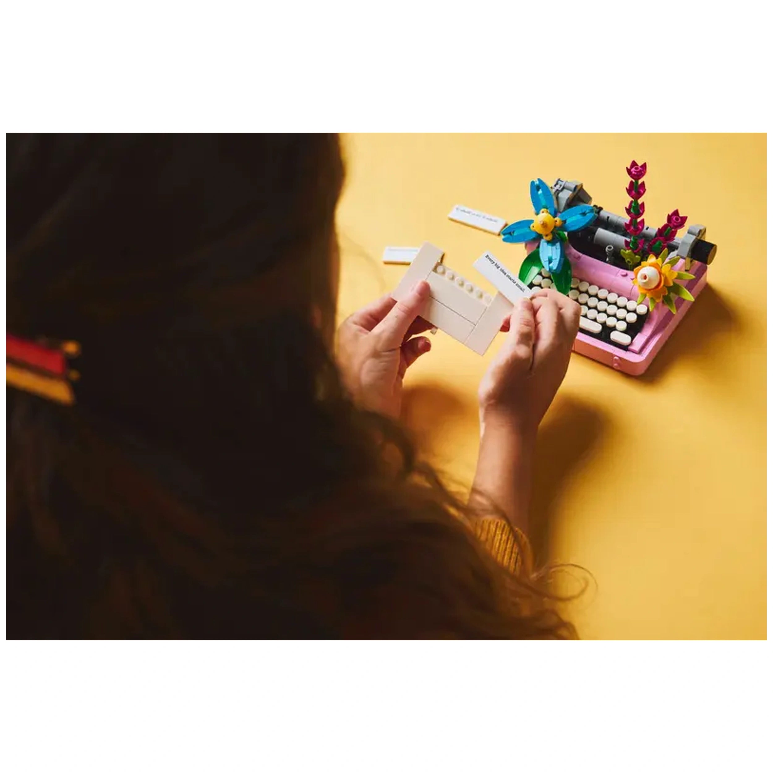 Lego - Creator - Typewriter with Flowers - Construction Set Toys