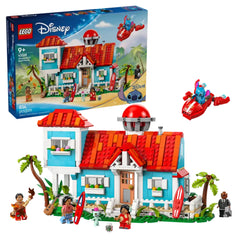 Lego - Disney - Lilo and Stitch Beach House - Construction Set Toys