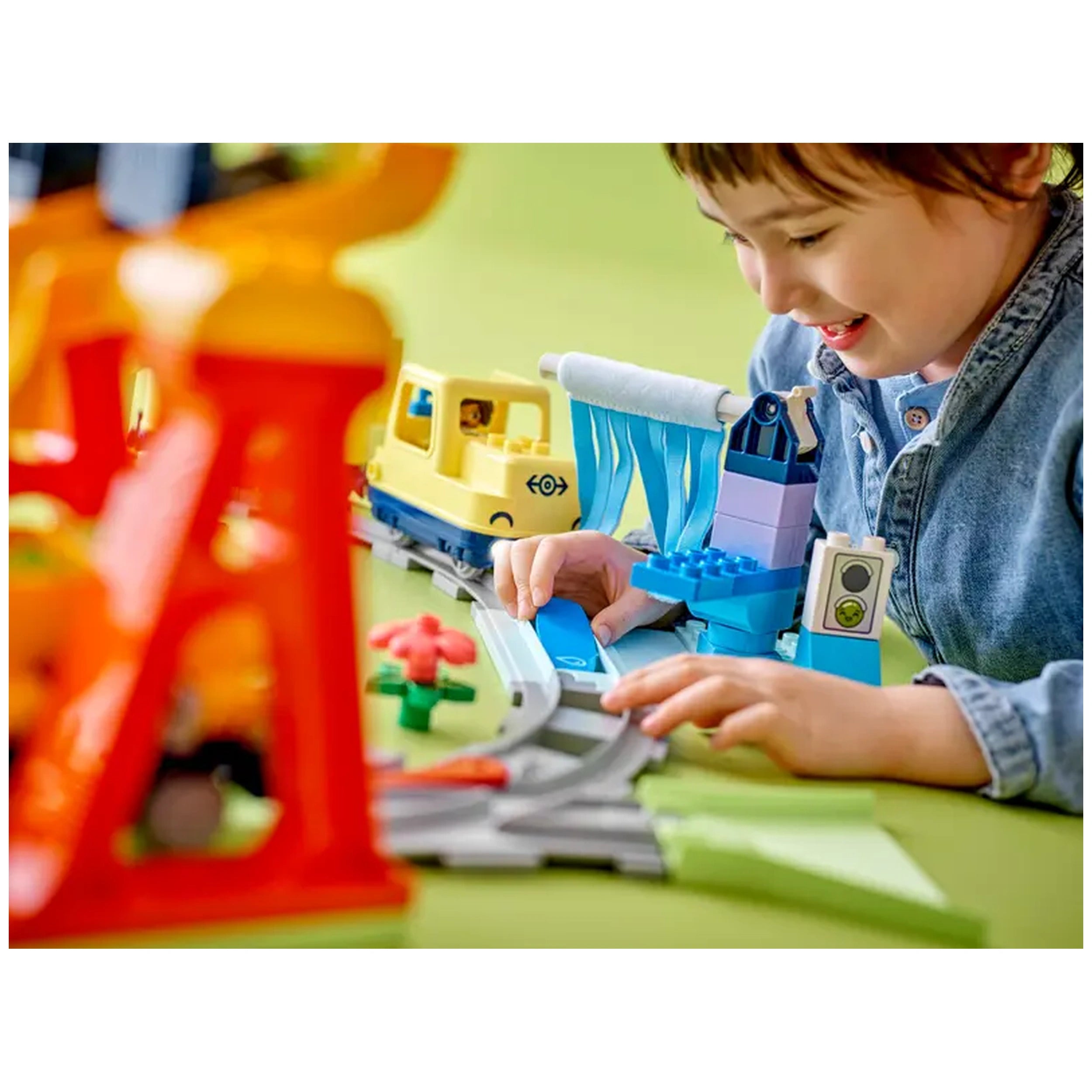 Lego - Duplo - Big Interactive Community Train - Construction Set Toys