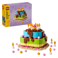 LEGO - Insiders Gâteau d'Anniversaire - Jouets de Construction - +7 - Cadeau Amusant - 72040815