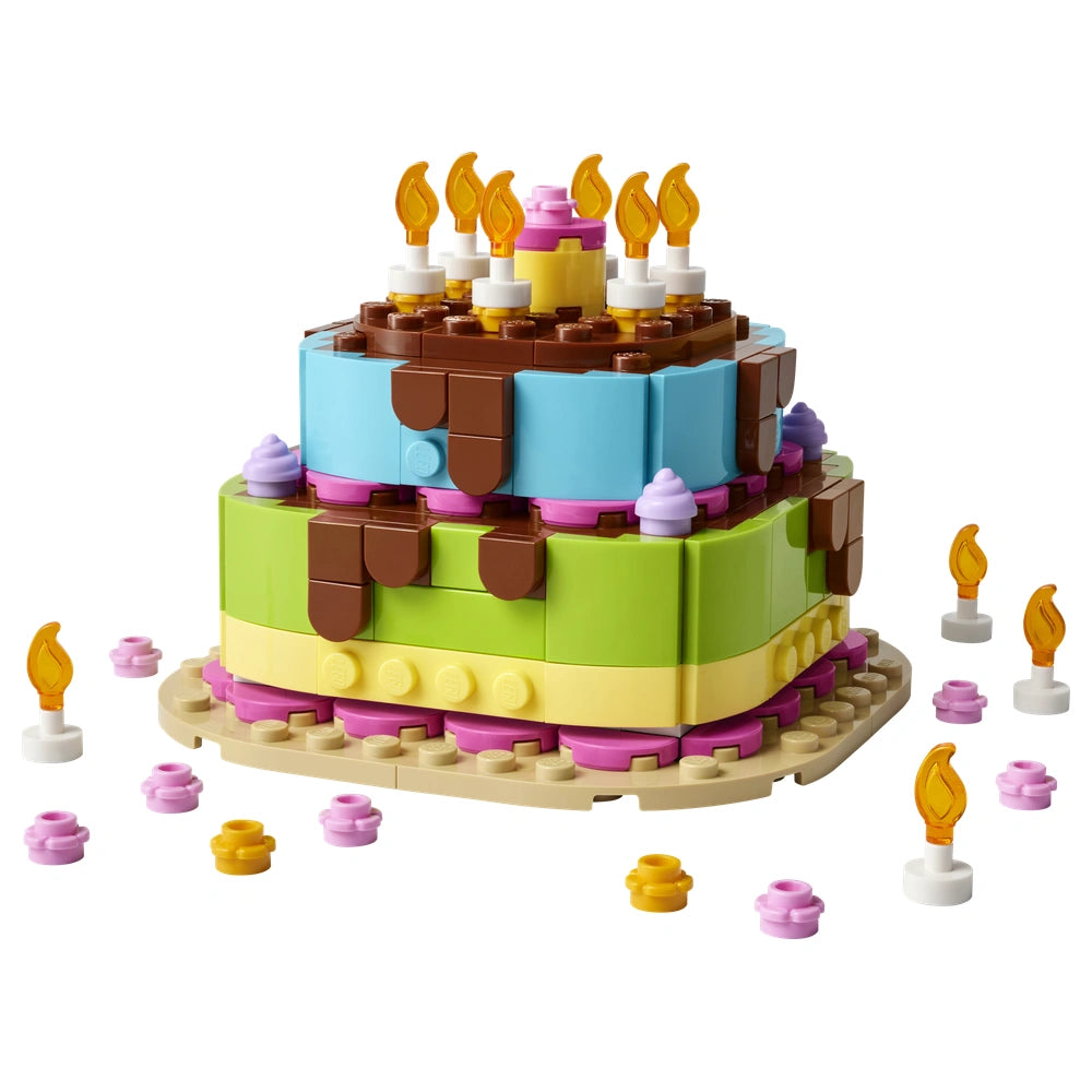 LEGO - Insiders Gâteau d'Anniversaire - Jouets de Construction - +7 - Cadeau Amusant - 72040815